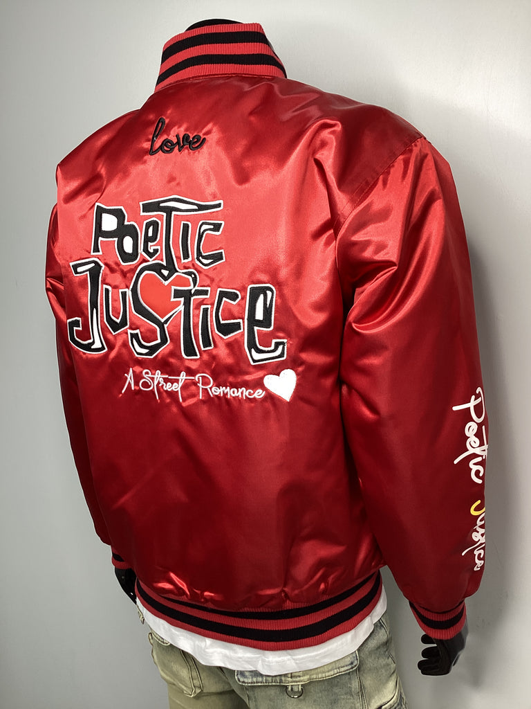 Poetic Justice Bomber Varsity Jacket - Closet Space