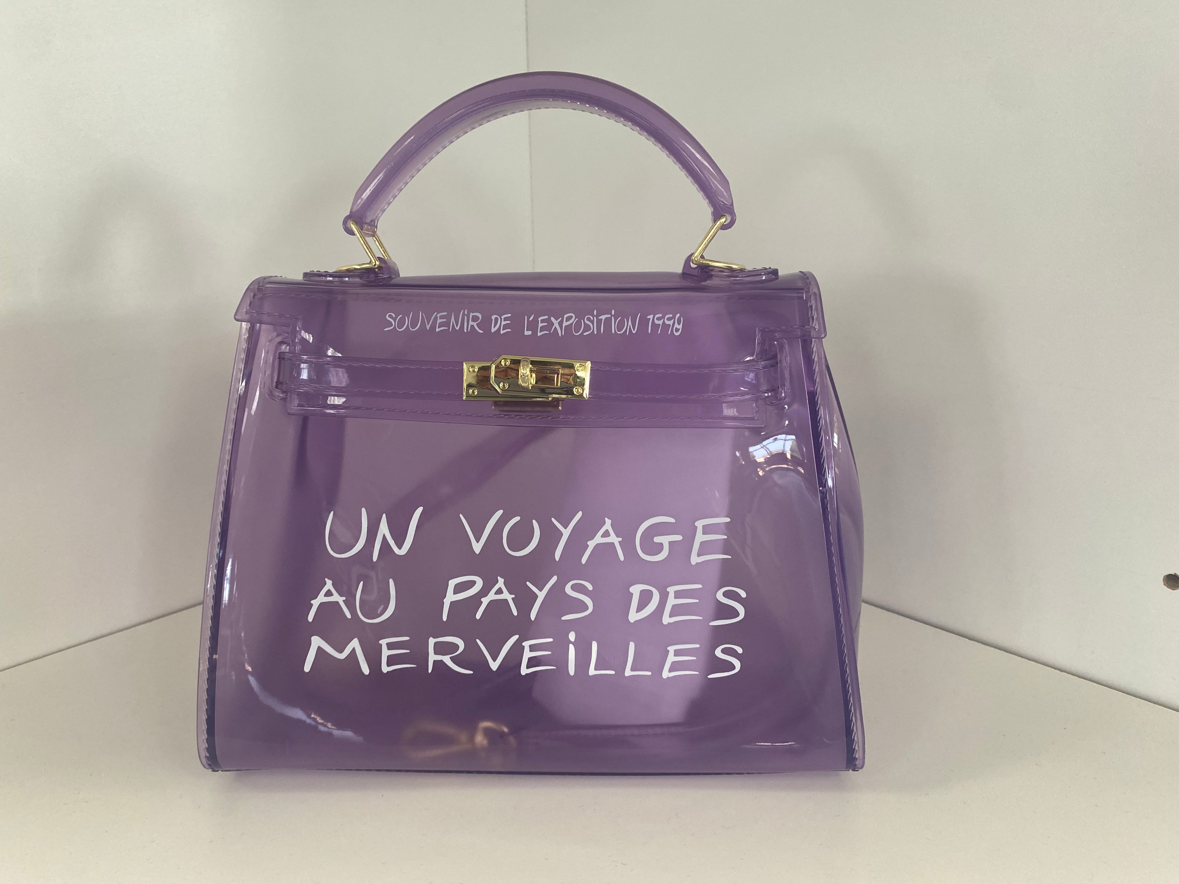 Clear Voyage Handbag - Closet Space