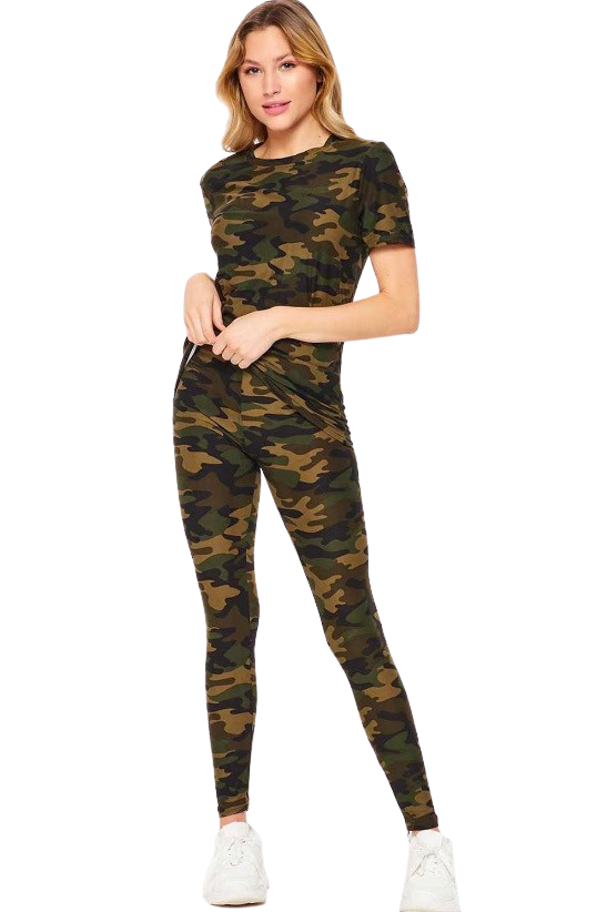 Curvy - Two Piece Legging Set - Closet Space