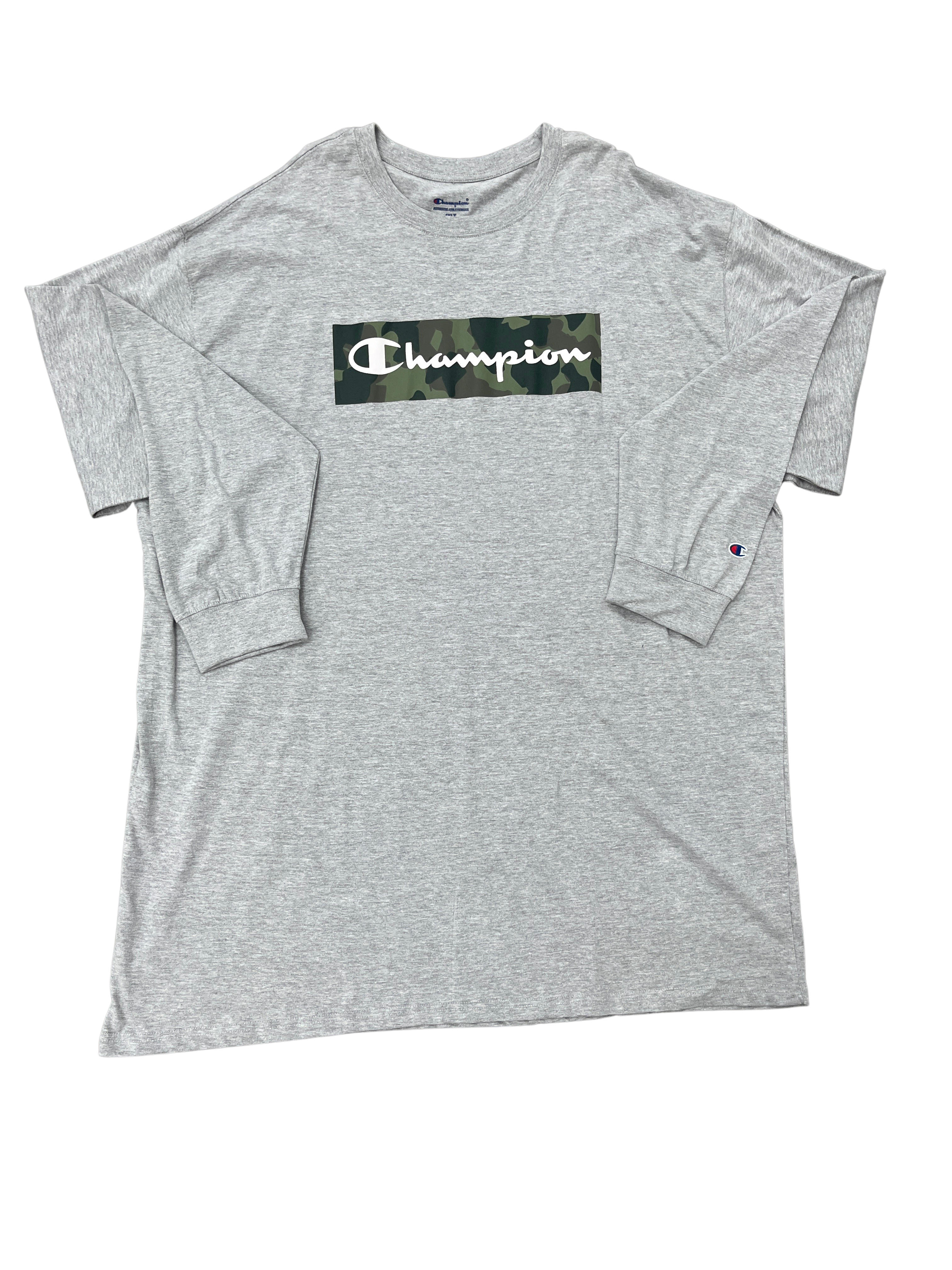 CHAMPION Camo Logo Long Sleeve T-Shirt - Closet Space