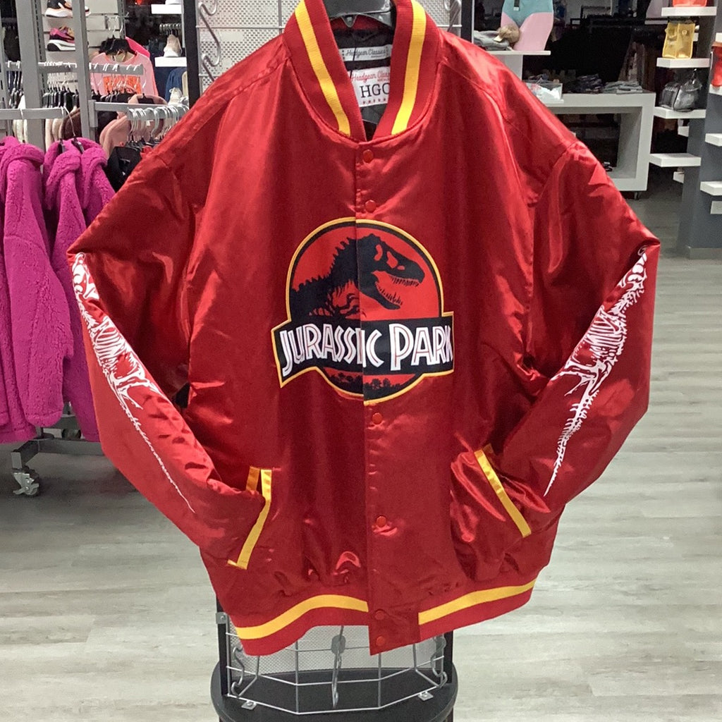 Jurassic Park Bomber Varsity Jacket - Closet Space