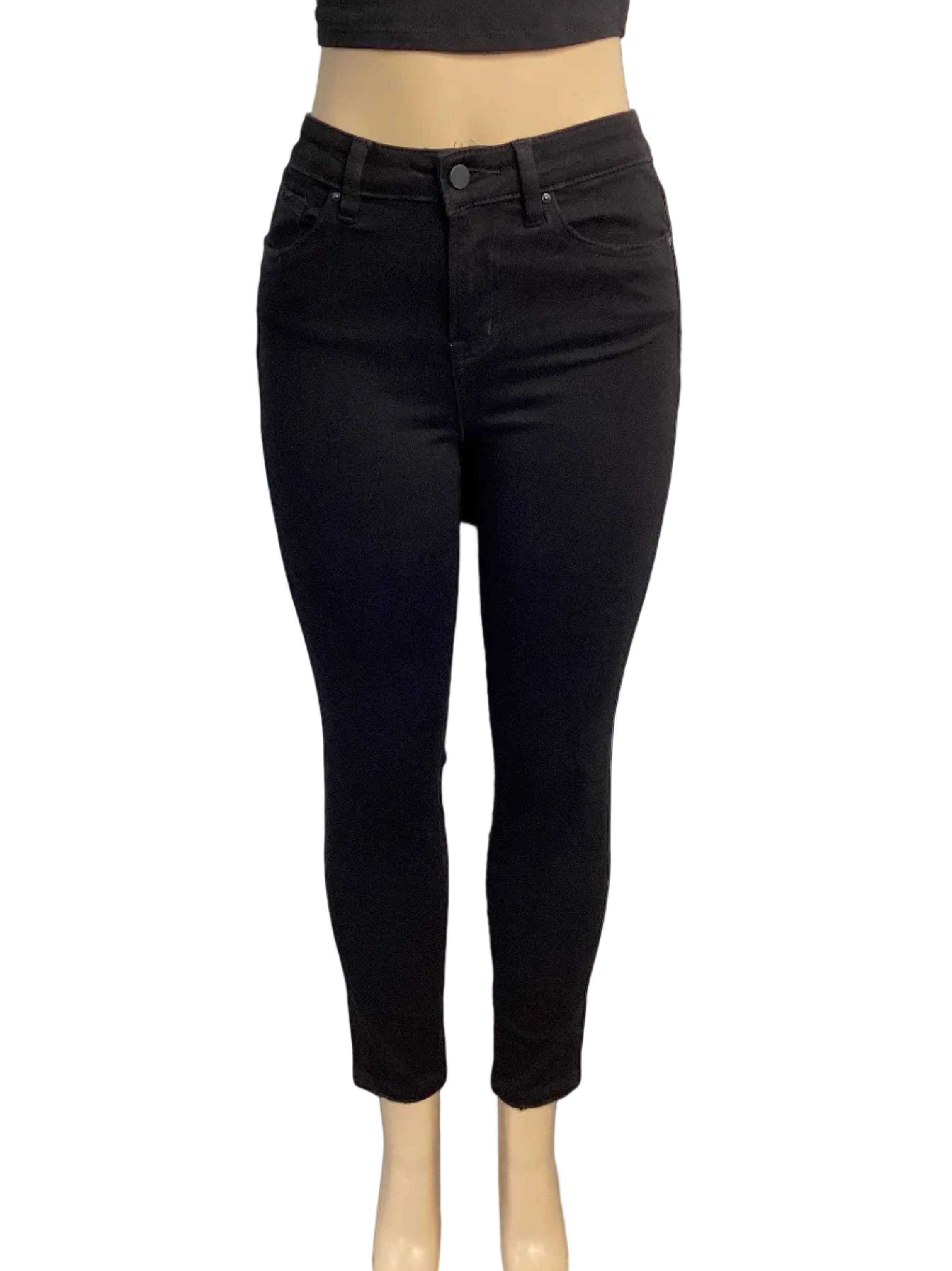 High Rise Ankle Skinny Jeans