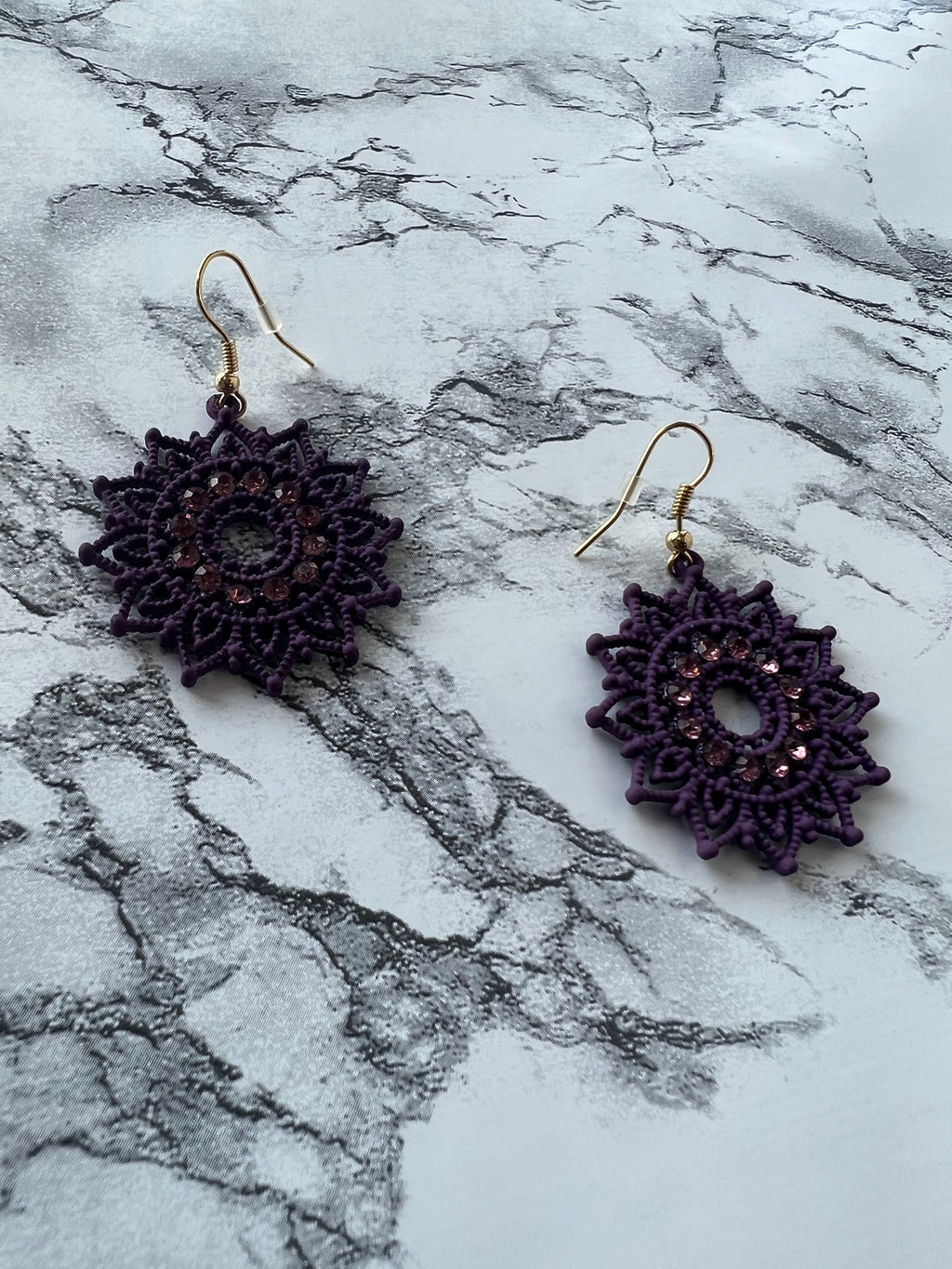 Patterned Dangle Earrings - Closet Space