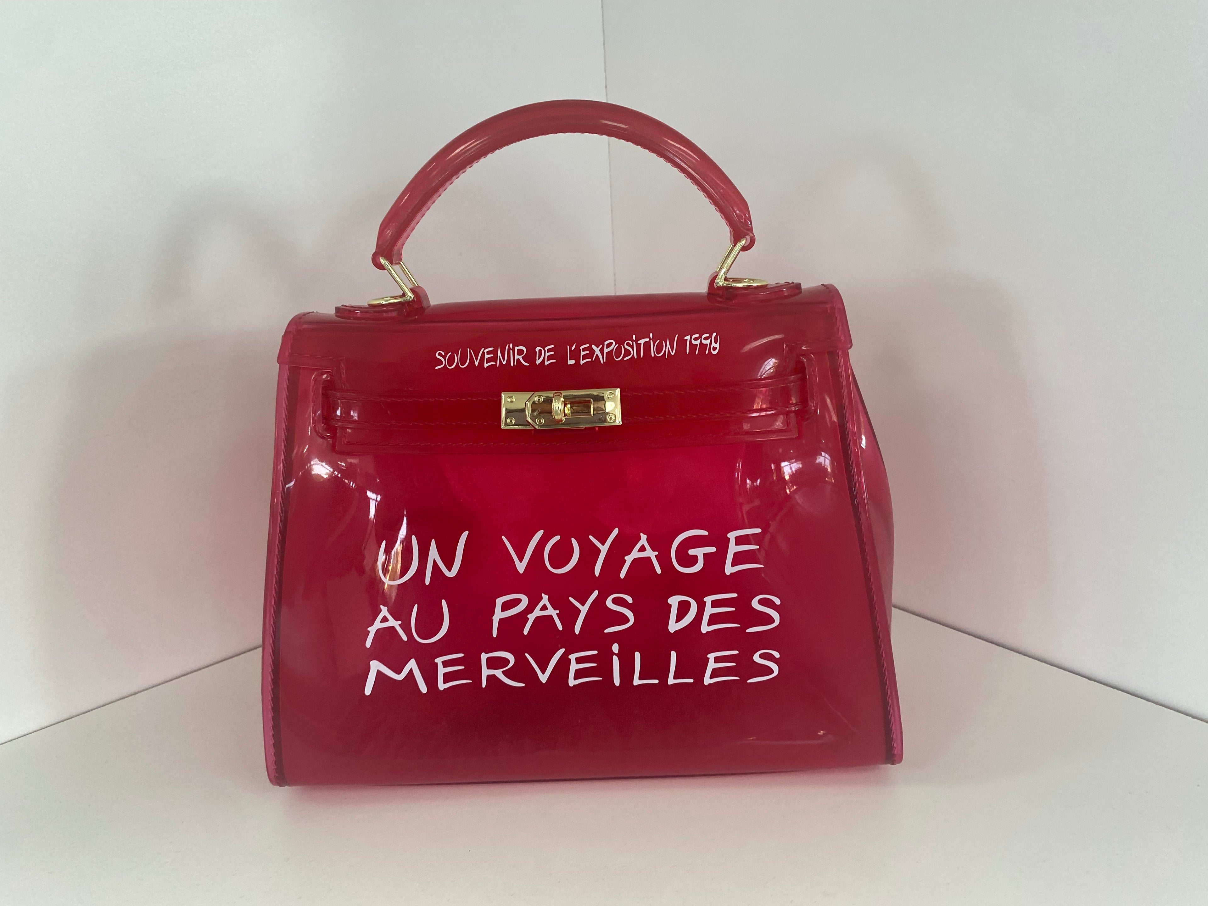 Clear Voyage Handbag - Closet Space