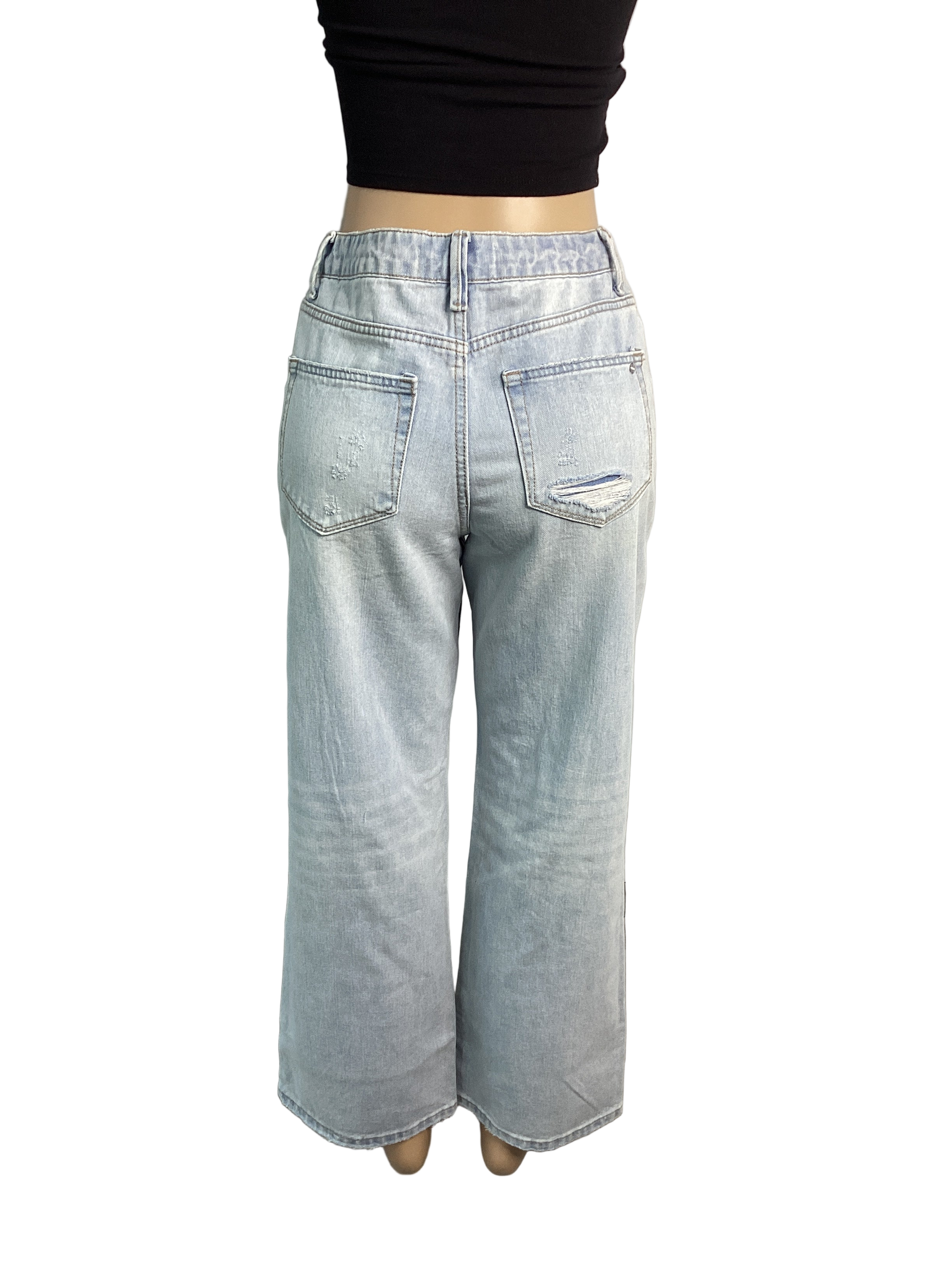 Rigid Super High Rise Wide Leg Skater Jean