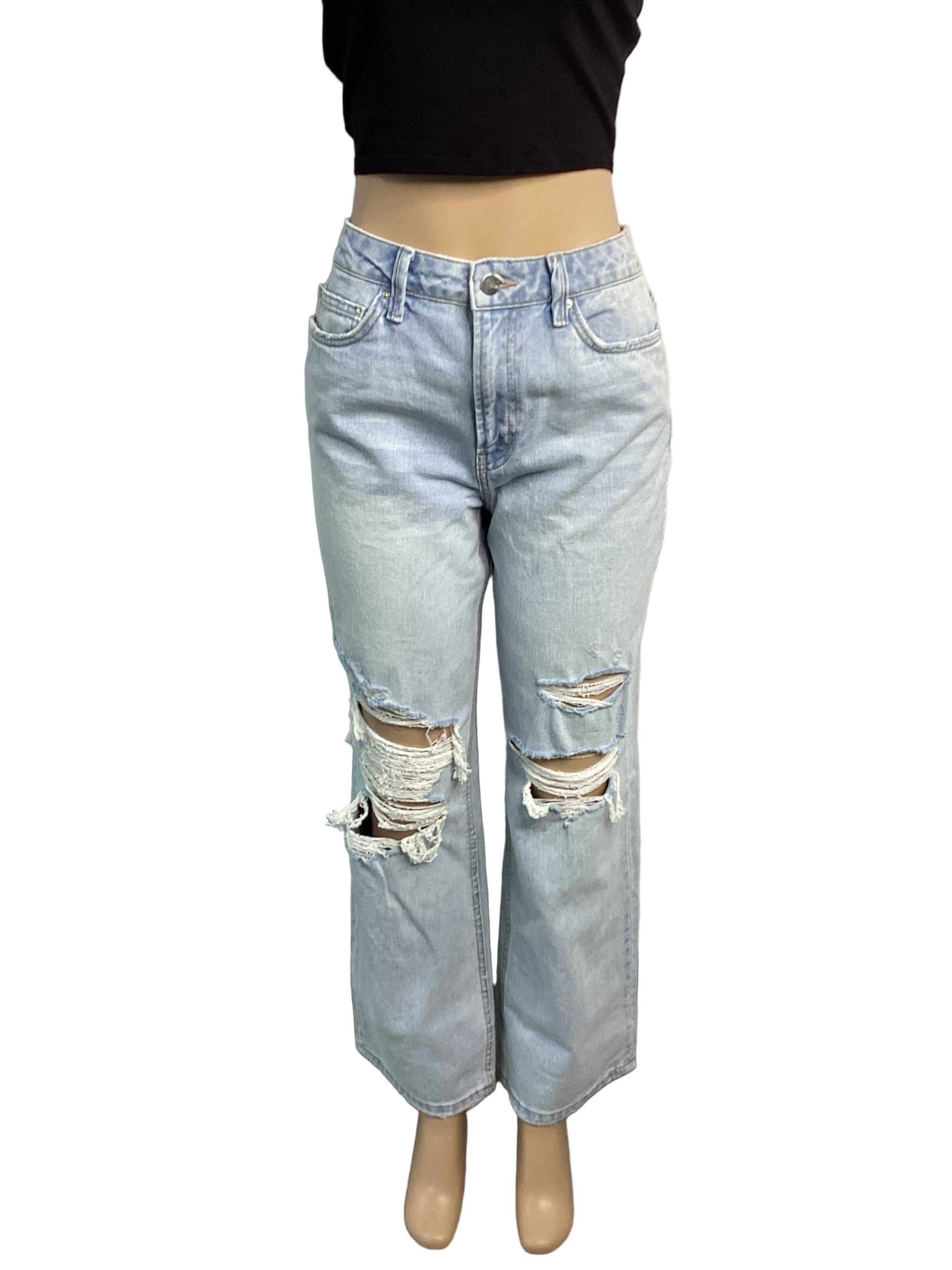 Rigid Super High Rise Wide Leg Skater Jean