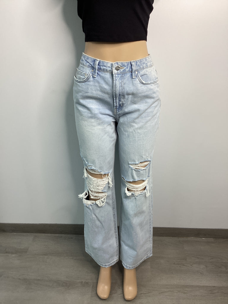 Rigid Super High Rise Wide Leg Skater Jean - Closet Space