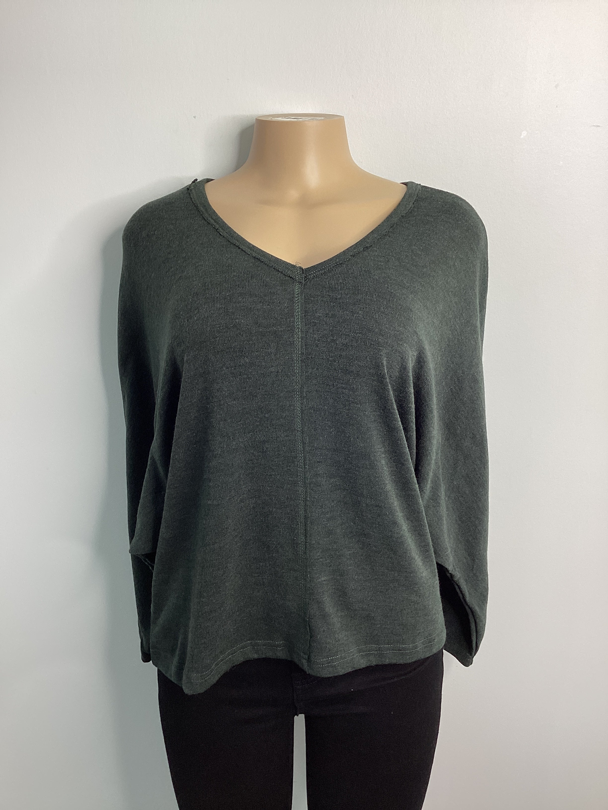 Soft Knit Bat Wing Lounge Top - Closet Space