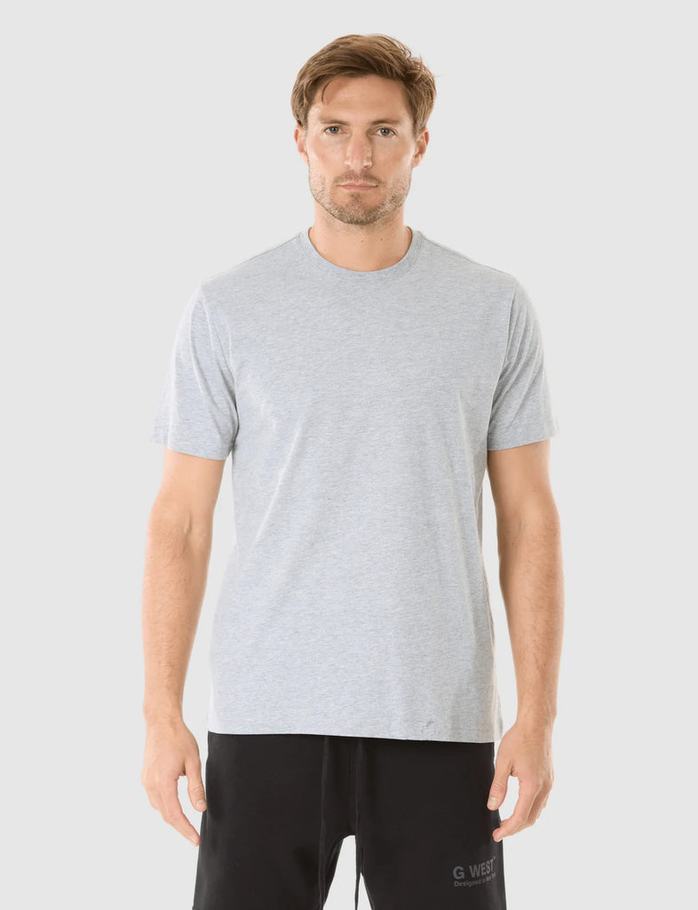 Mens Solid Crew Neck Tee - Closet Space