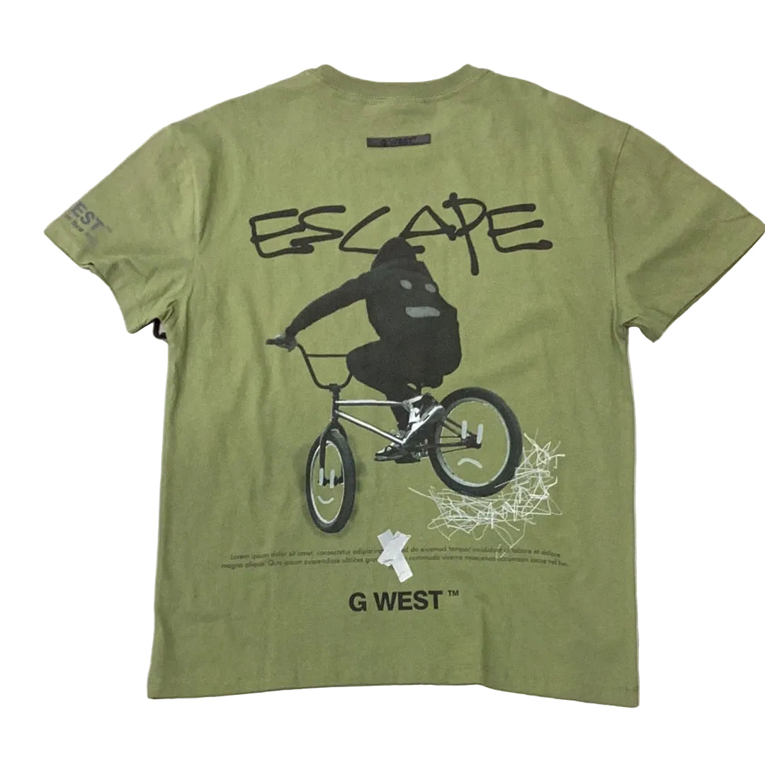 G WEST Escape Tee & Short Set - Closet Space
