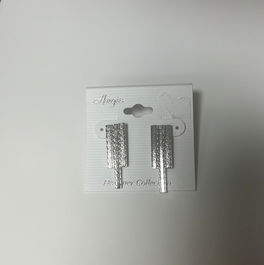Art Deco Stud Earrings - Closet Space