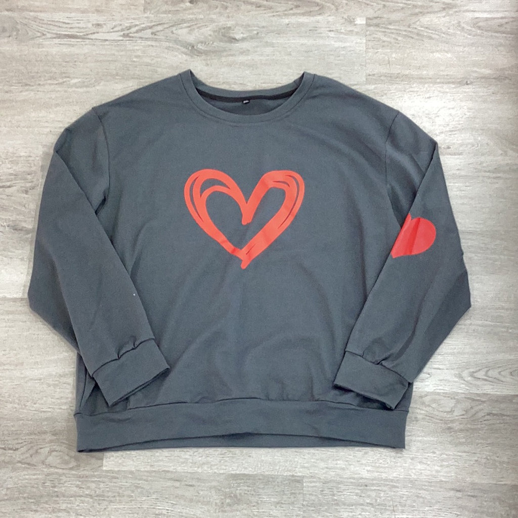 Valentine’s Day Heart Crewneck Sweatshirt - Closet Space