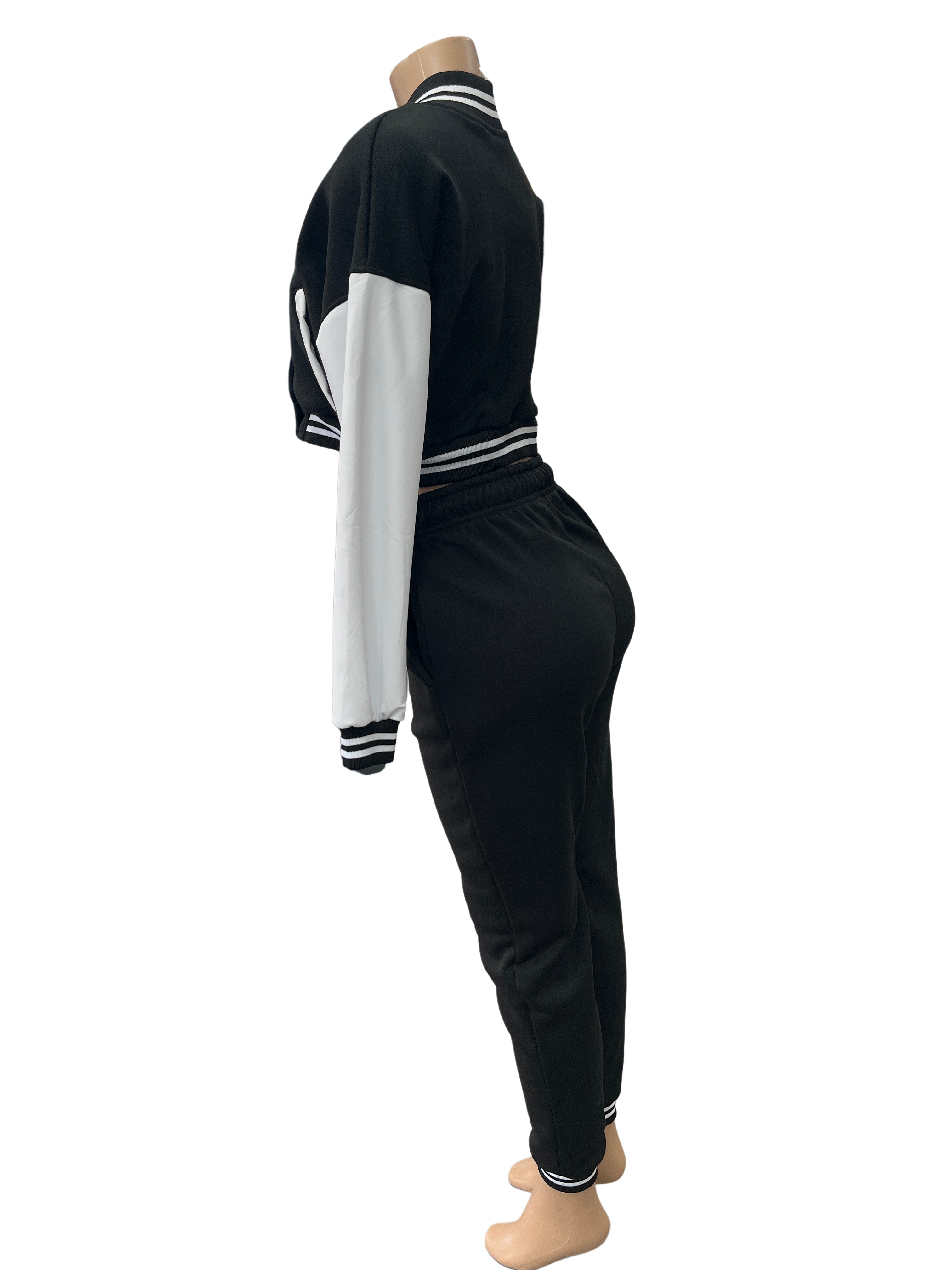 2 Piece Varsity Jogger Set - Closet Space