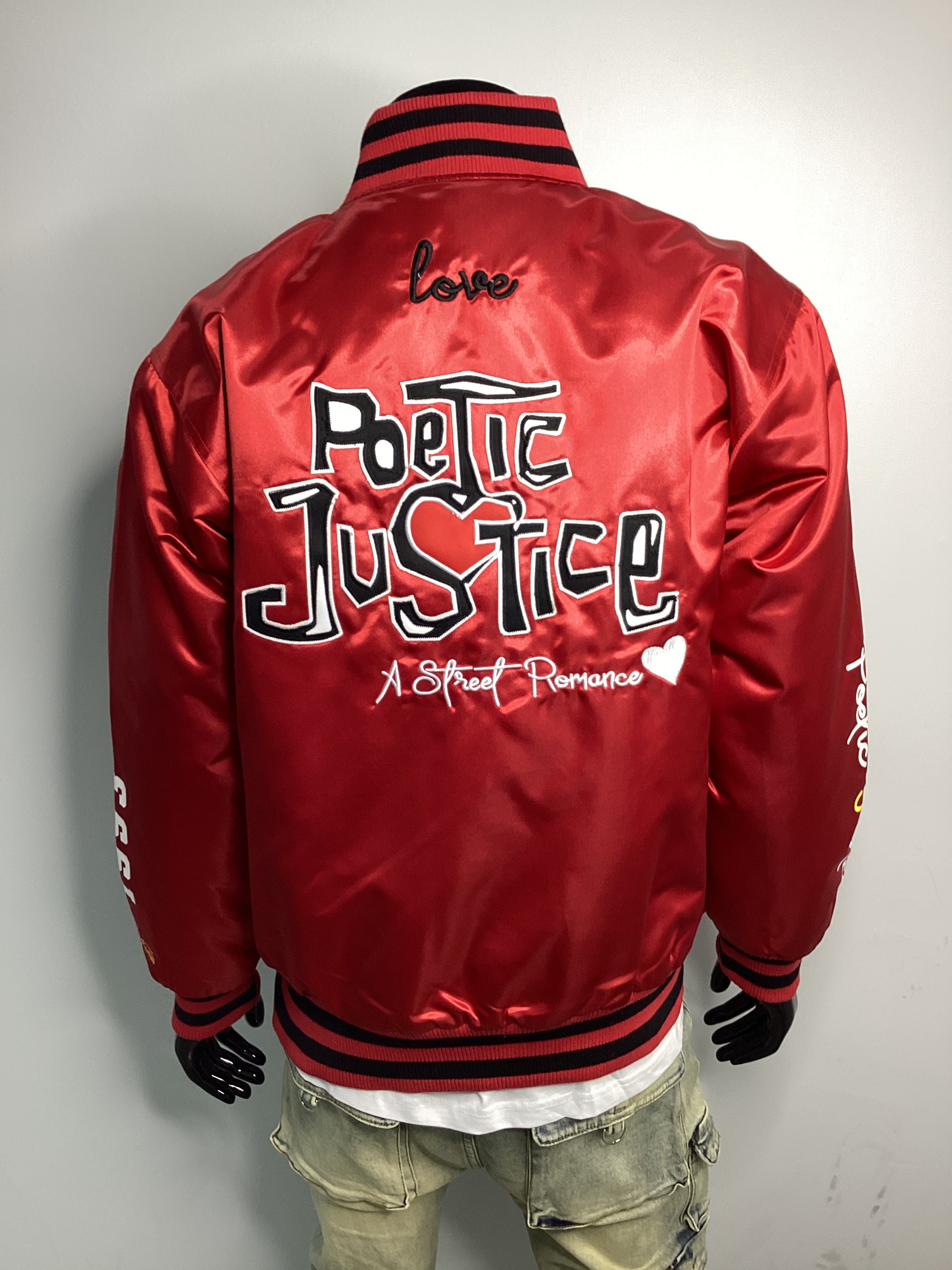 Poetic Justice Bomber Varsity Jacket - Closet Space