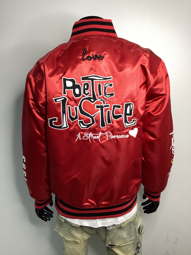 Poetic Justice Bomber Varsity Jacket - Closet Space