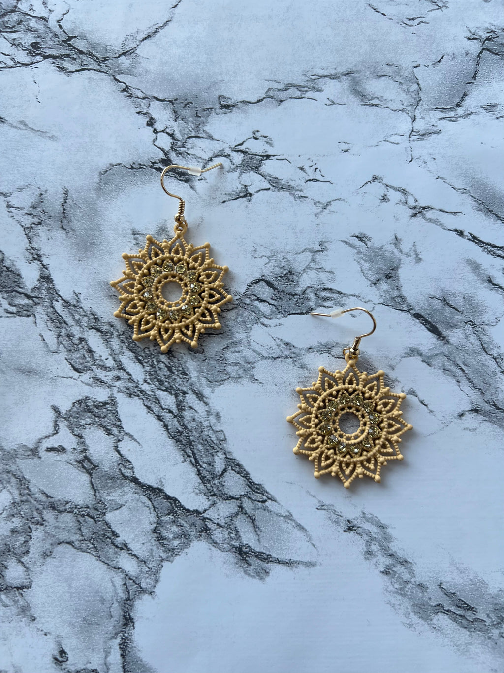 Patterned Dangle Earrings - Closet Space