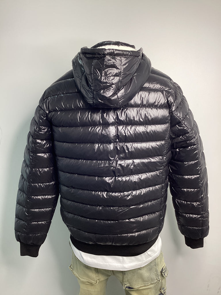 Hooded Down Puffer Jacket - Closet Space