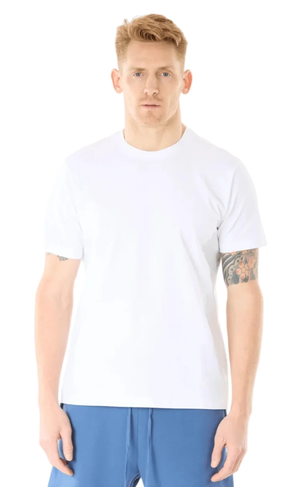 Mens Solid Crew Neck Tee - Closet Space