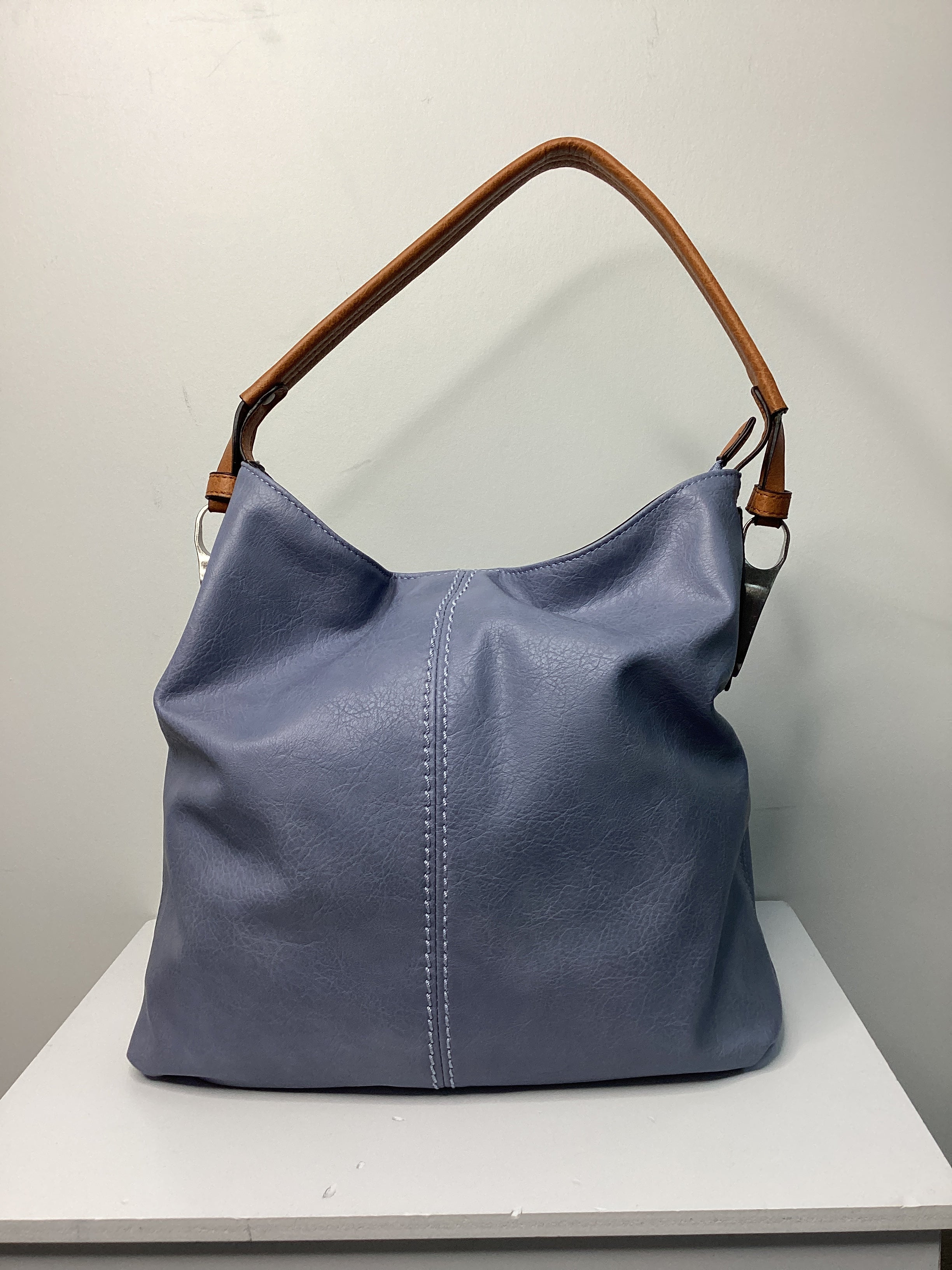 Contrast Stitch Boho Handbag - Closet Space