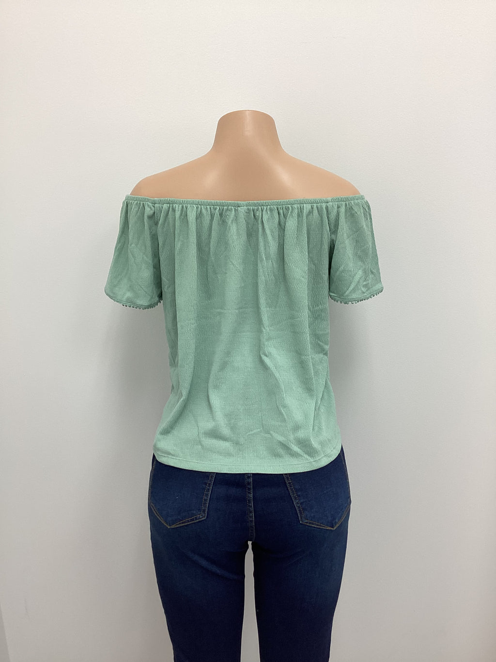 Off The Shoulder Tassel Blouse - Closet Space