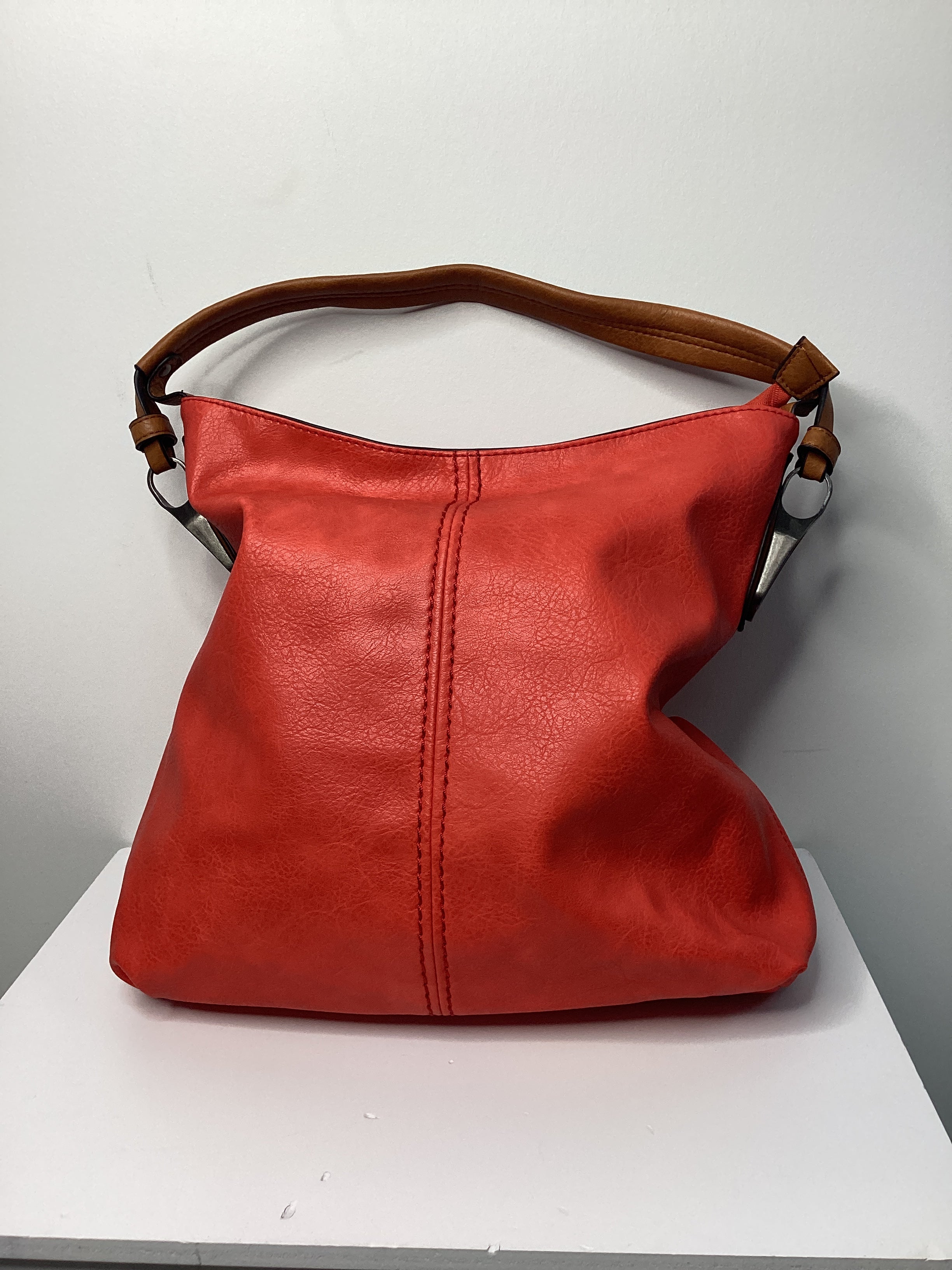 Contrast Stitch Boho Handbag - Closet Space