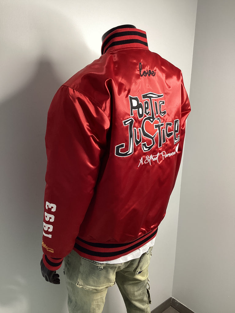 Poetic Justice Bomber Varsity Jacket - Closet Space