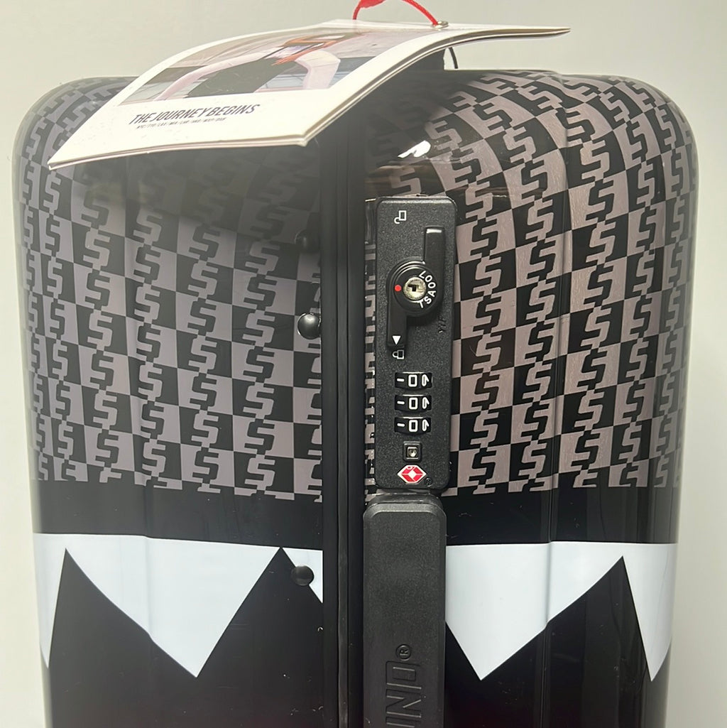 SPRAYGROUND SprayGatti Revv Shark Hardshell Carry-On Luggage - Closet Space