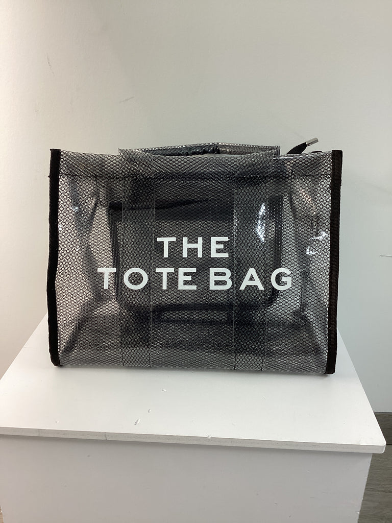THE TOTE BAG Translucent Handbag- Large - Closet Space