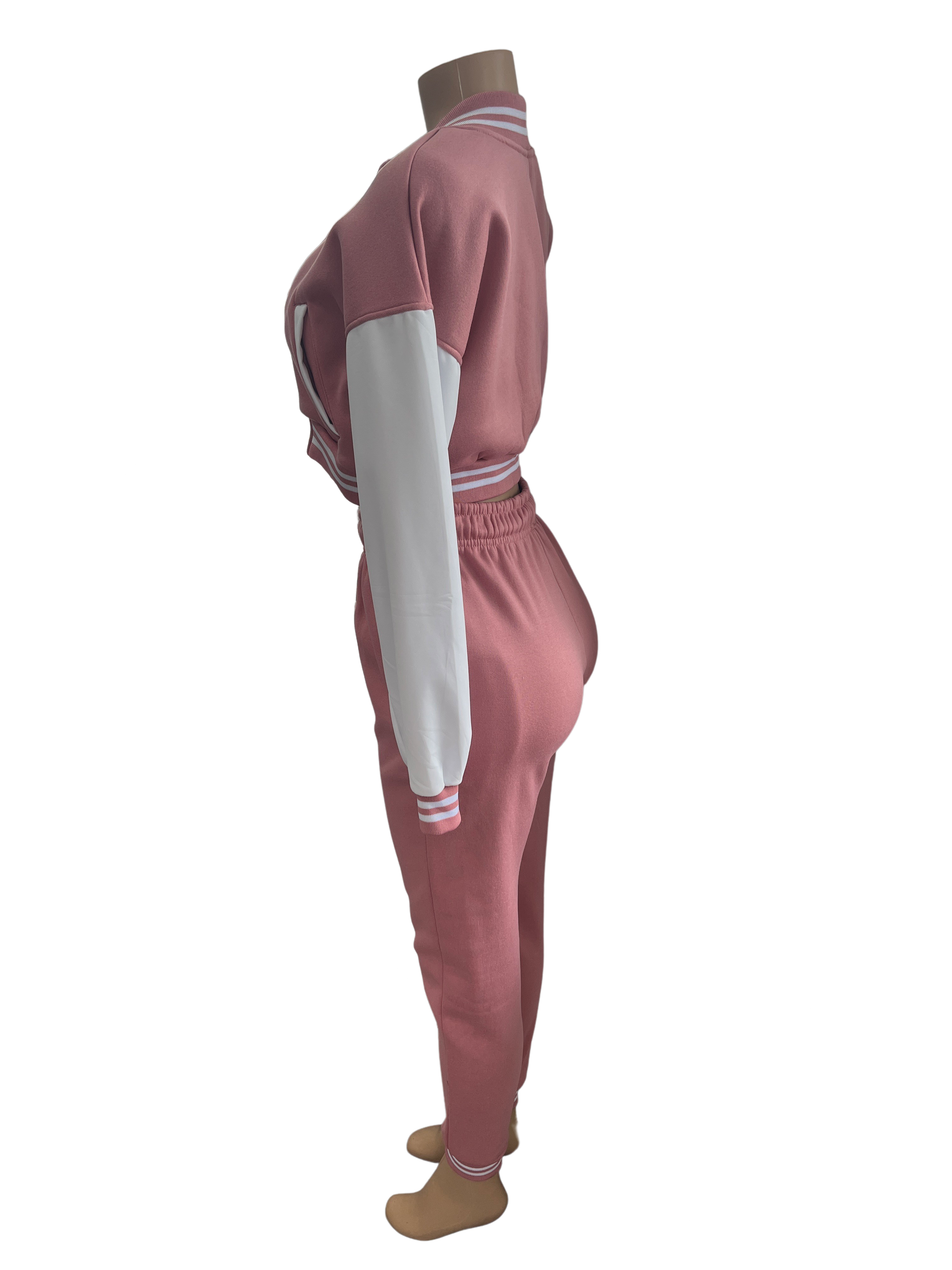 2 Piece Varsity Jogger Set - Closet Space
