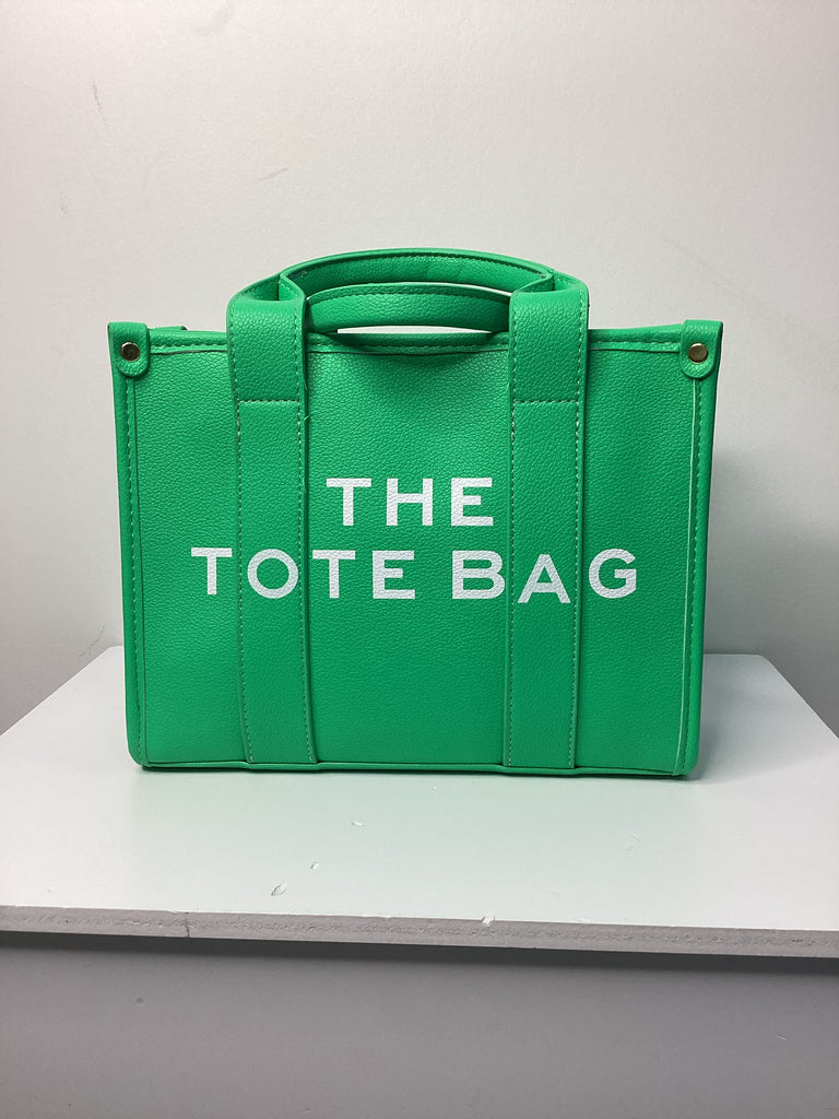 THE TOTE BAG Leather Shoulder Crossbody Handbag - Closet Space