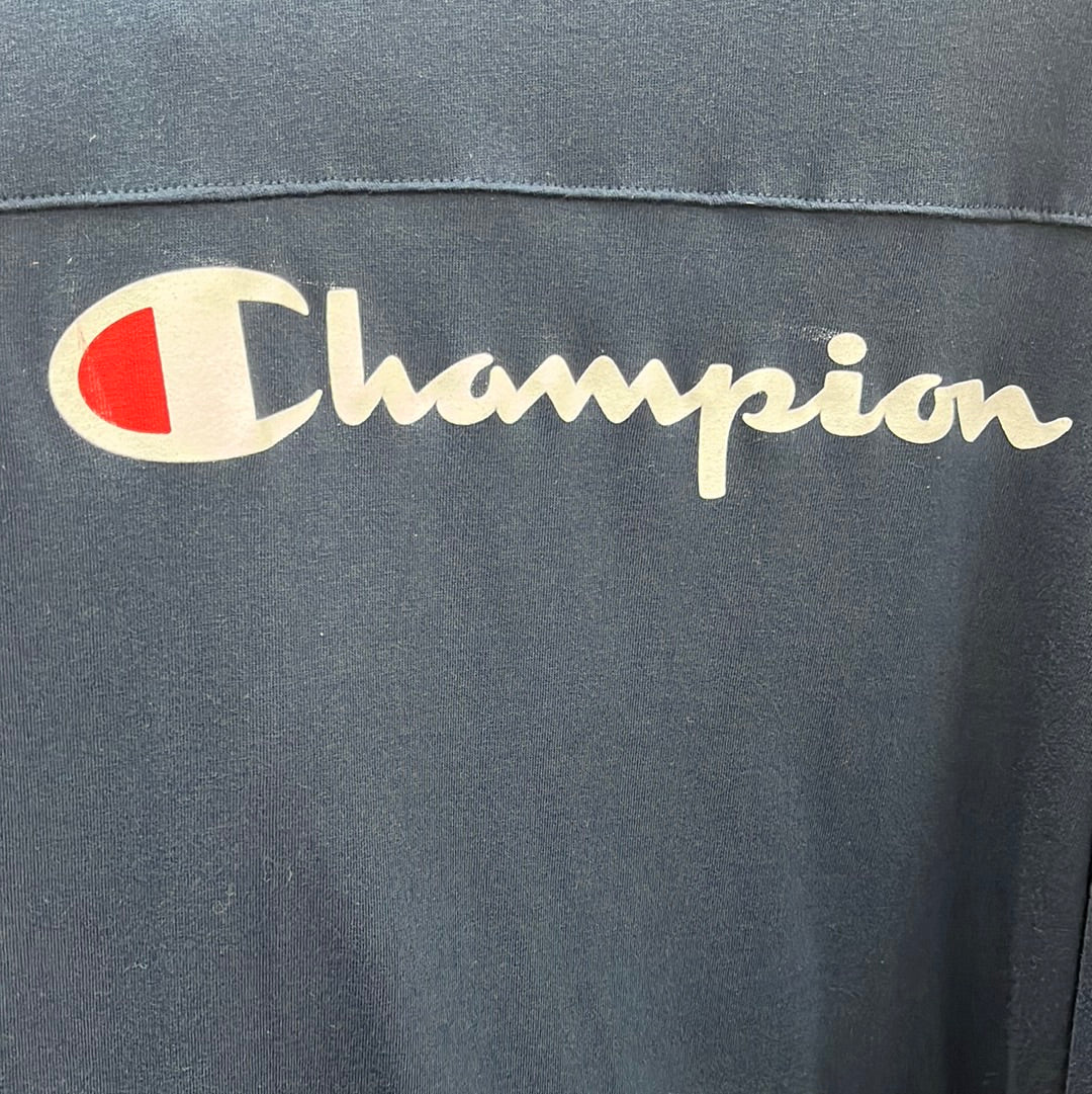 CHAMPION T-Shirt Crewneck Striped Sleeve - Closet Space