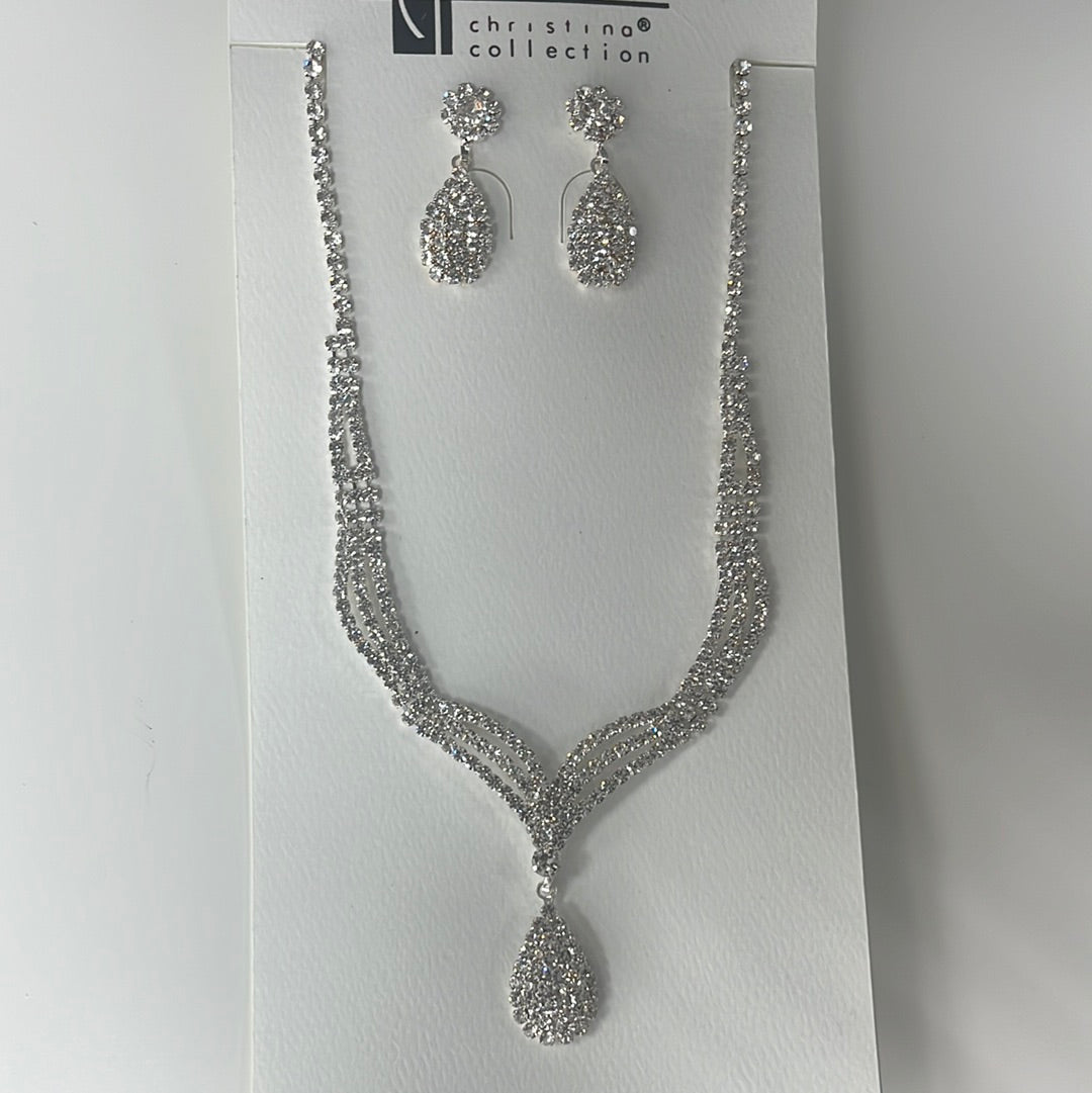 Layered Teardrop Jewelry Set - Closet Space