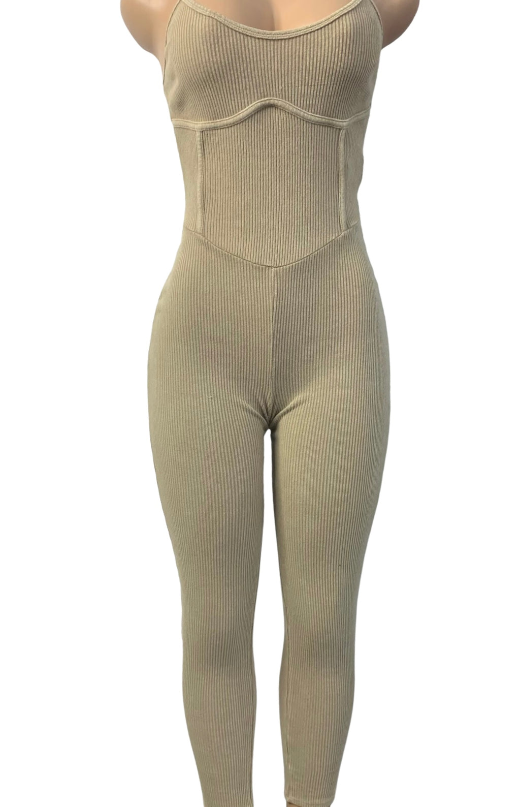 Mineral Washed Jumpsuit - Closet Space