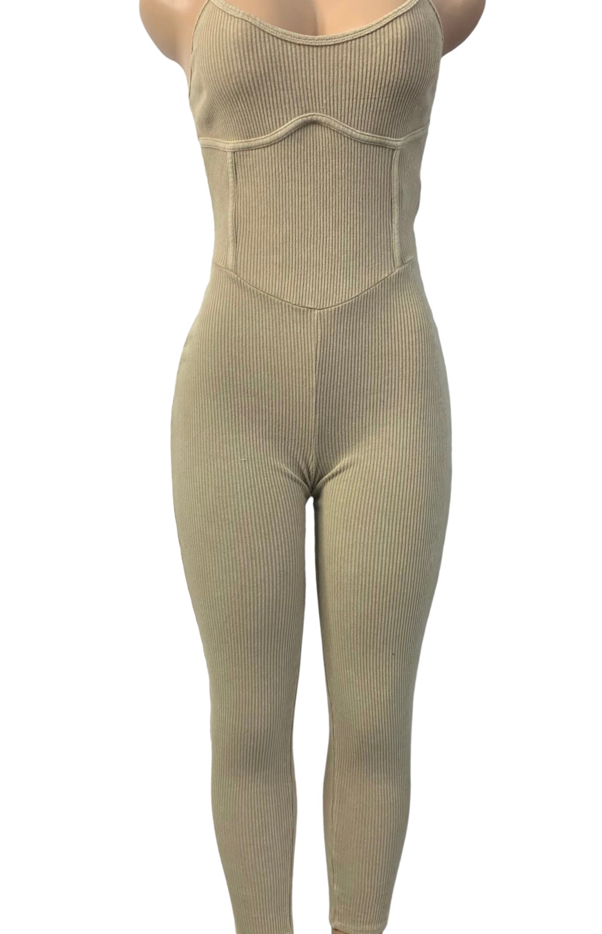 Mineral Washed Jumpsuit - Closet Space