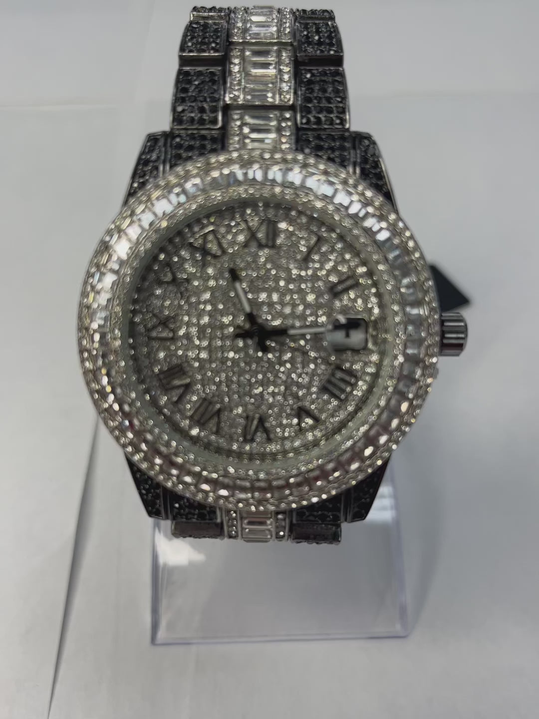 Oyster Hip Hop Metal Watch