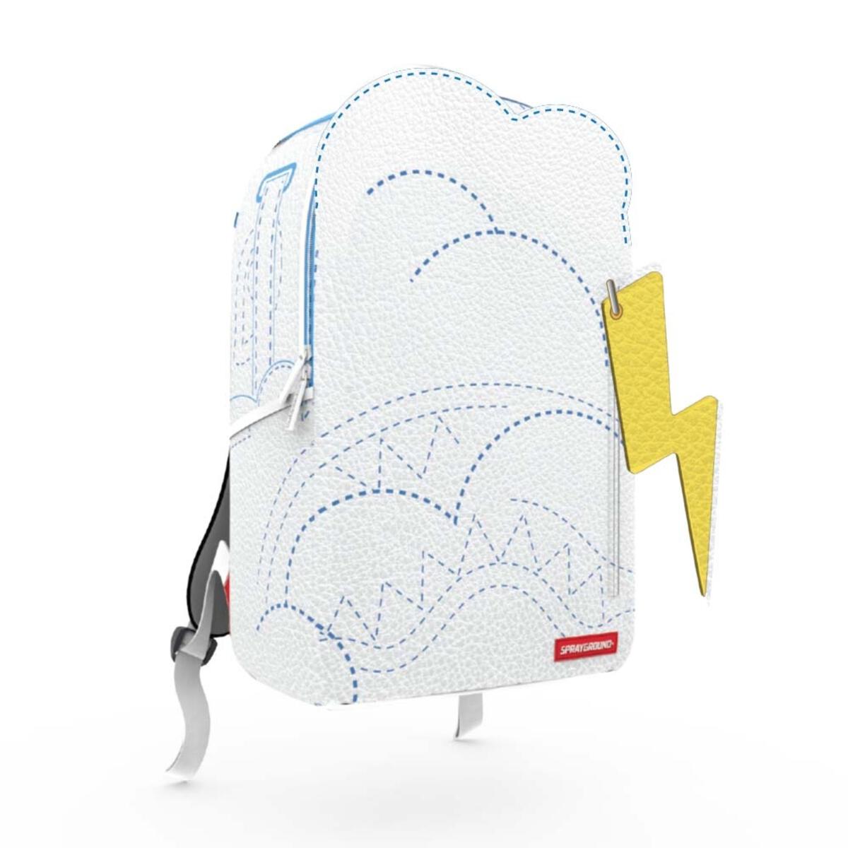 SPRAYGROUND Cloudy With A Chance Of Shark Backpack - Closet Space