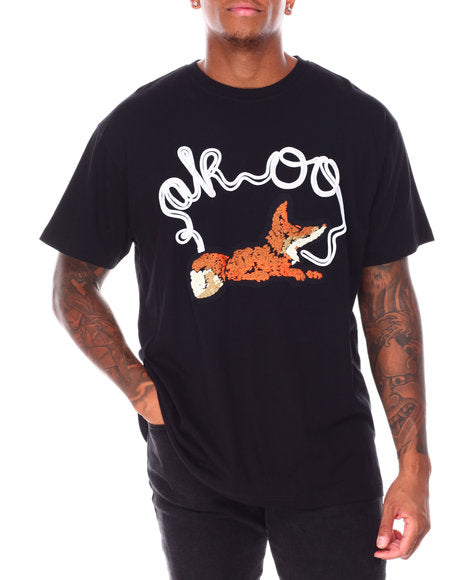 AKOO Embroidered Rewind Knit T-shirt - Closet Space