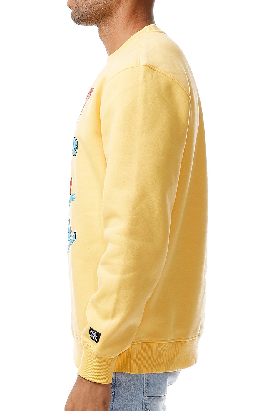 Teddy Bear Bandana Print Crewneck Sweatshirt - Closet Space