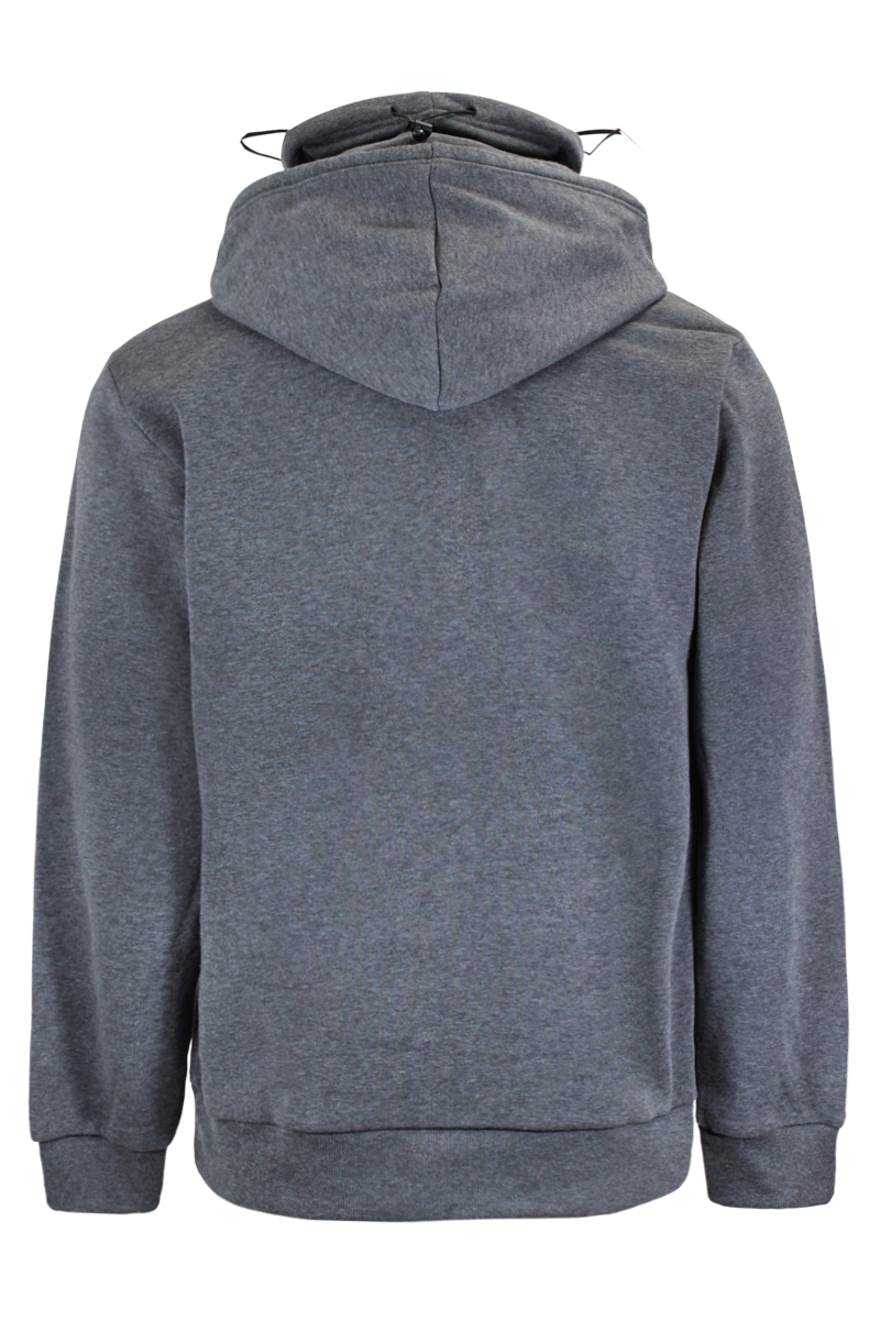 Fleece Mask Pullover Hoodie - Closet Space