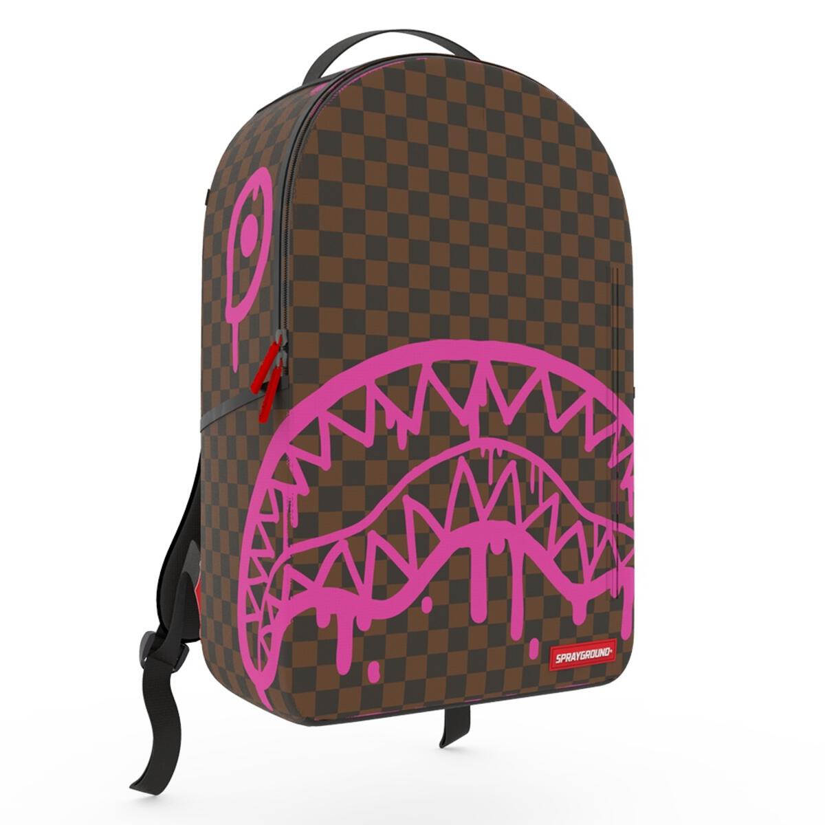 SPRAYGROUND Pink Drippin Sharks Backpack - Closet Space