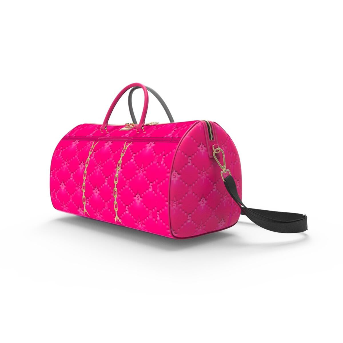 SPRAYGROUND Pink Embossed Bag - Closet Space