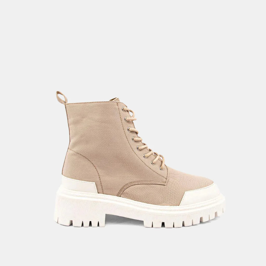 Yesenia Ankle Boots - Nude - Closet Space