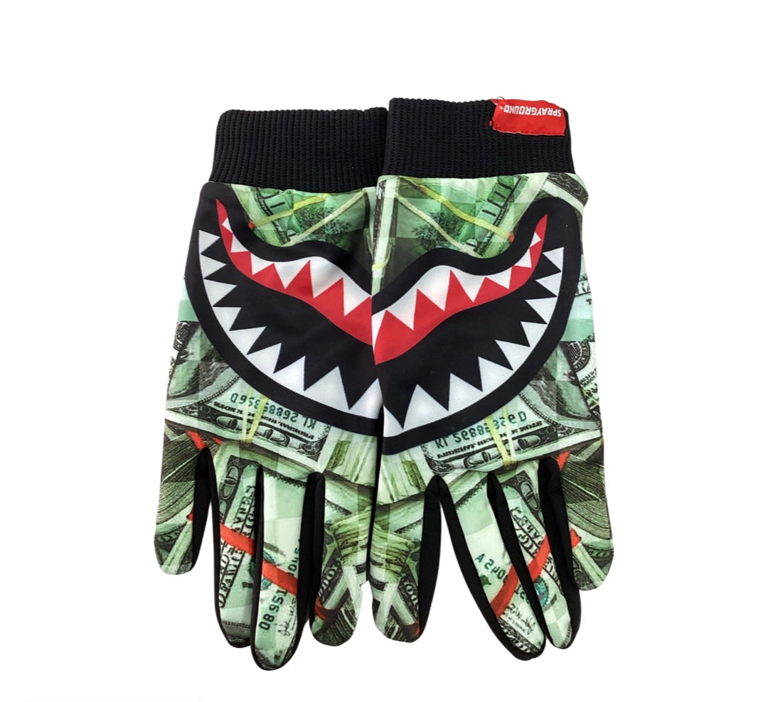 SPRAYGROUND Money Bands Gloves - Closet Space