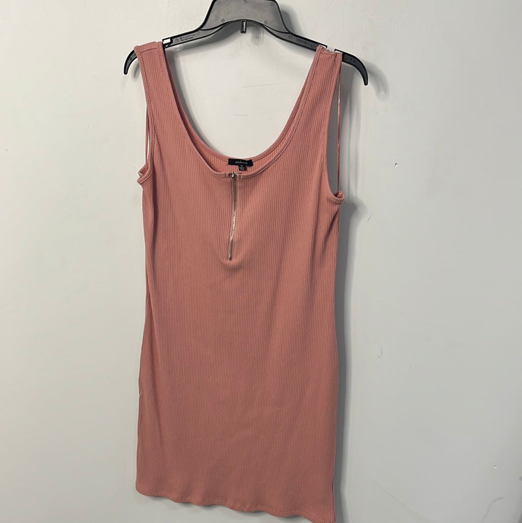 Curvy - Zip Front Tank Dress - Closet Space