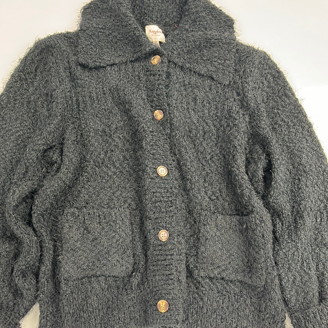 Curvy - Mohair Button Sweater Cardigan - Closet Space