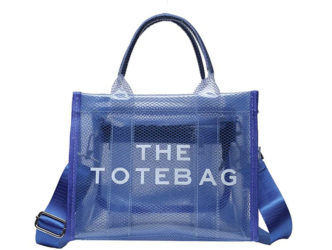 THE TOTE BAG Clear Crossbody PVC Transparent Handbag - Closet Space