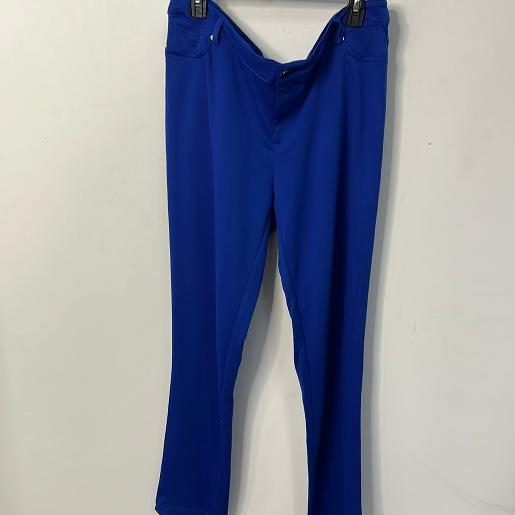 Curvy - Fitted Leg Ponte Pants - Closet Space